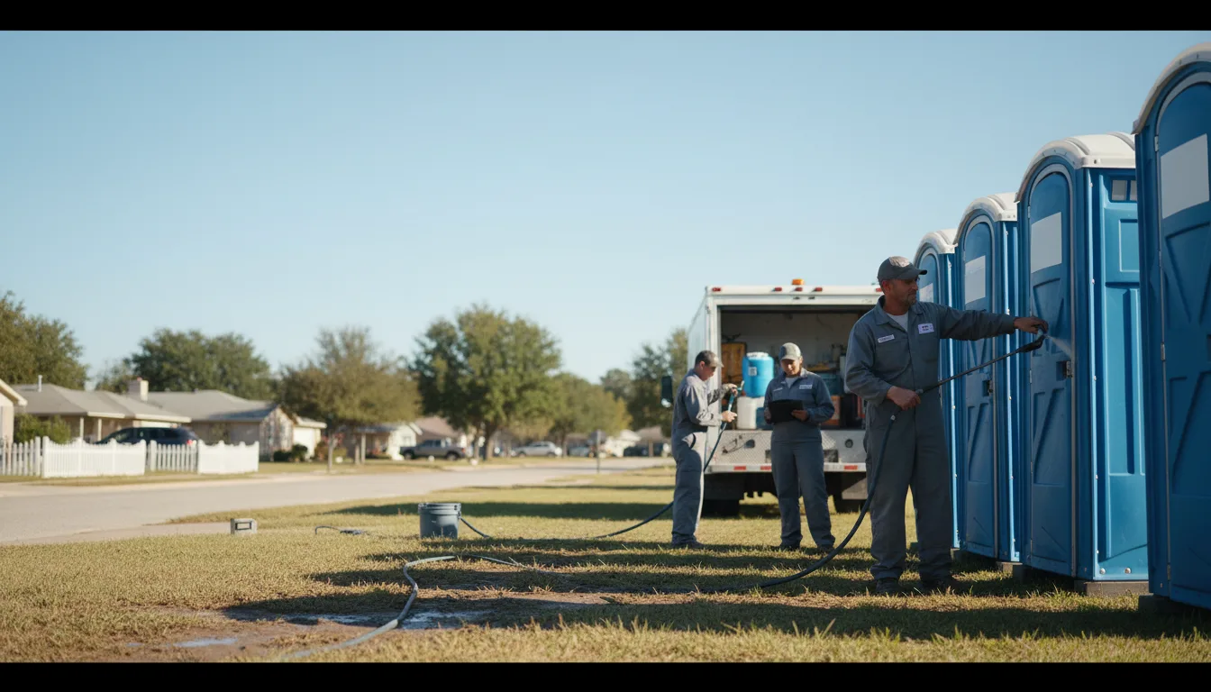 Long-Term Portable Toilet Rental in Pasadena, TX near me